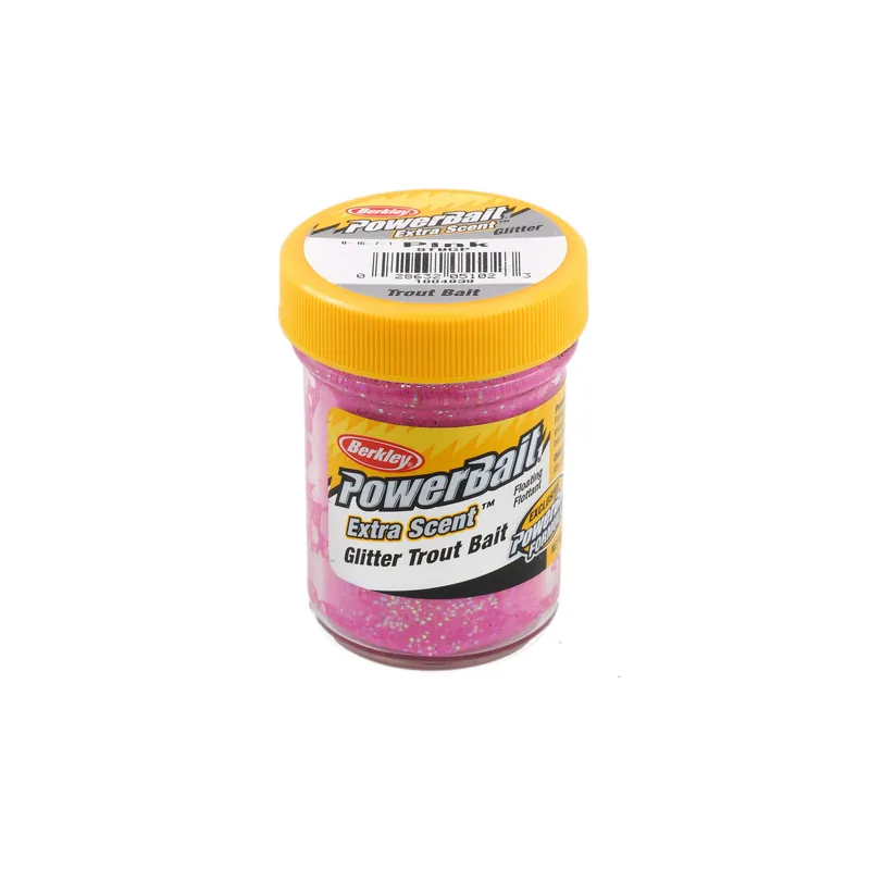 Powerbait Glitter Trout Bait, Pink, 1.75 Ounces, Model Stbgp