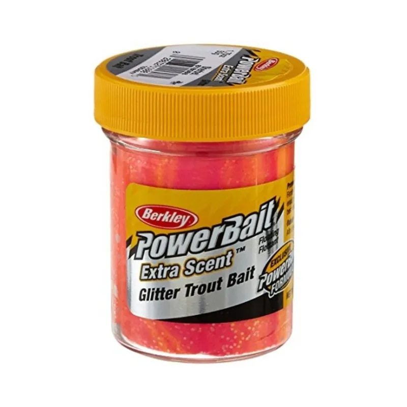 Powerbait Glitter Trout Bait Sherbet 1.75 Ounces Stbgsb