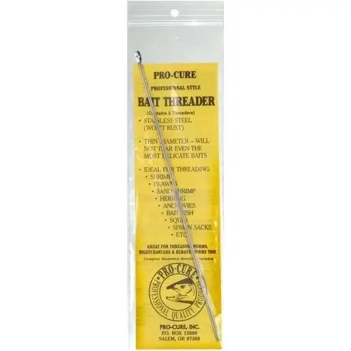 Pro Cure Bt-002 Bait Threader 2 Pk Fishing Accessory