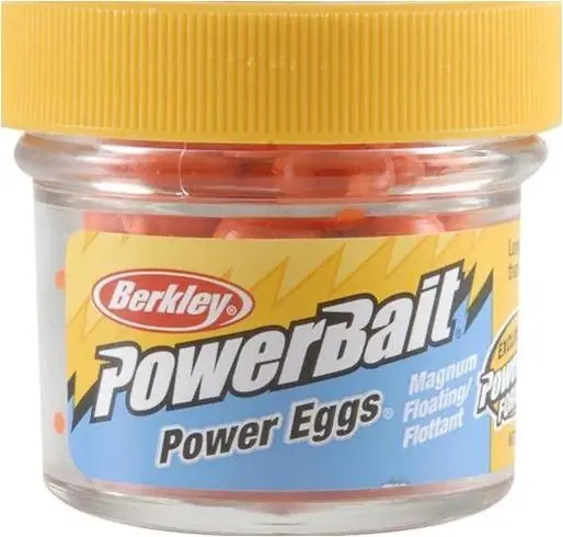 Powerbait Power Eggs Floating Magnum Fish Bait, Fluorescent Orange, 0.5-ounce