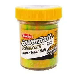 Powerbait Glitter Trout Bait, Rainbow, 1.75-ounce