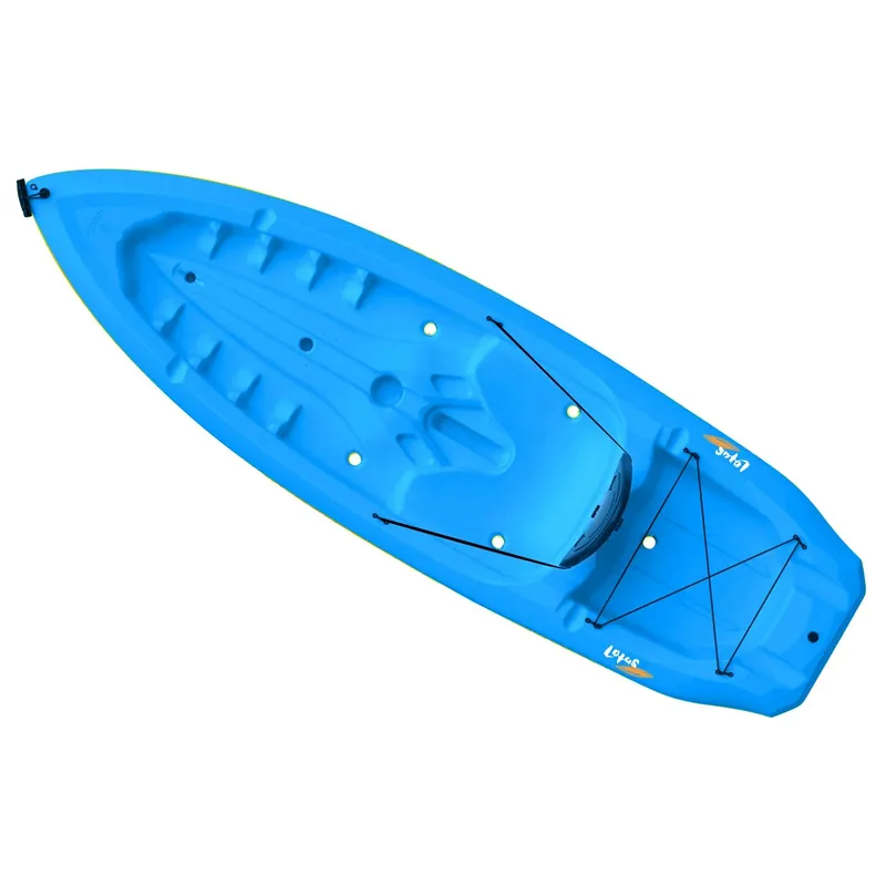 Lotus 8-ft X 30-in Blue 1-person Plastic Recreational Kayak With Paddle