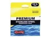 200 Feet Premium Stainless Steel Replacement Downrigger Cable With Kit