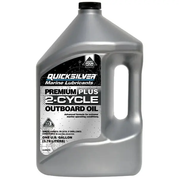 Marine Premium Plus 2-cycle Tc-w3 Outboard Oil Quart For Marine Engines