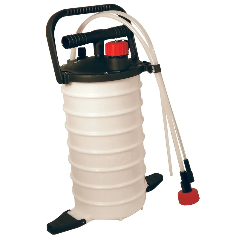 035340 Fluid Extractor With Dual Action Vacuum Pump - 7 Liter Capacity