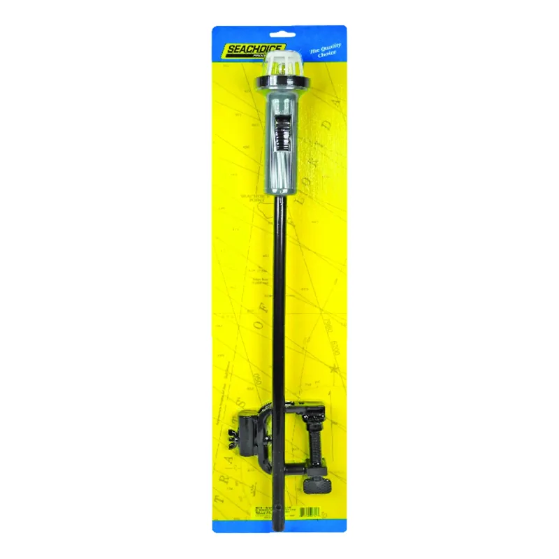 24 Inch Aluminum Portable Stern Light With Adjustable Clamp