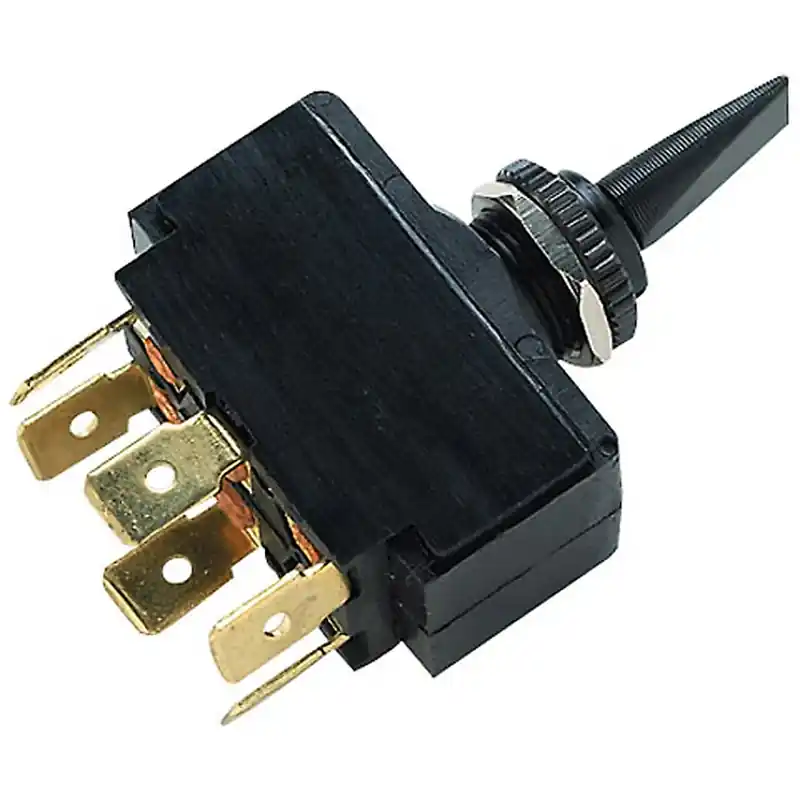 3-position/6-terminal 15a/12v Toggle Switch For Marine Applications
