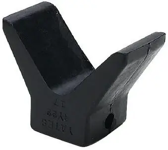 56260 Molded Bow Stop - 3" X 3" With 1/2" Inner Diameter