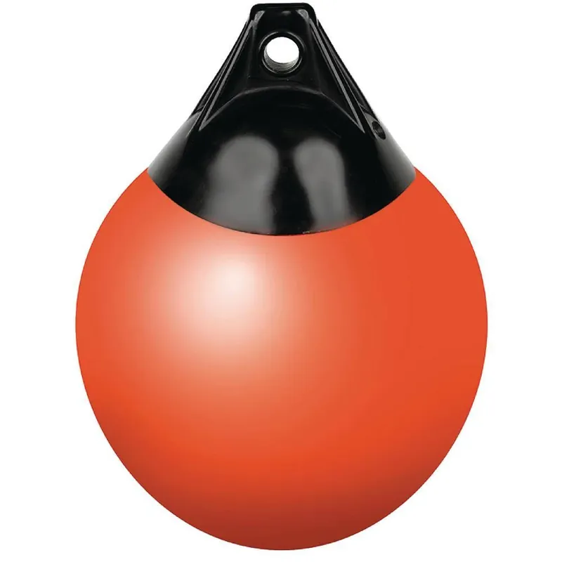 Seachoice 10 Inch Commercial Grade Marine Vinyl Buoy - Orange