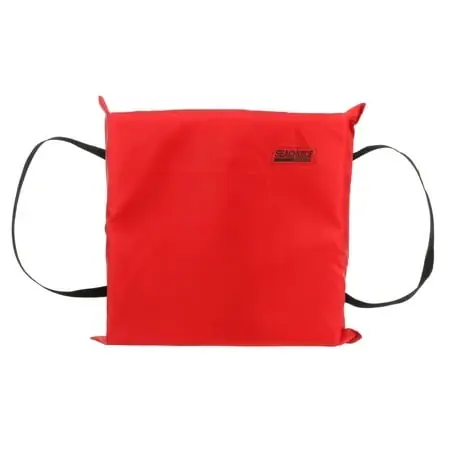 44920 Emergency Marine Foam Flotation Cushion, Square, 15-inch X 15-inch, Red