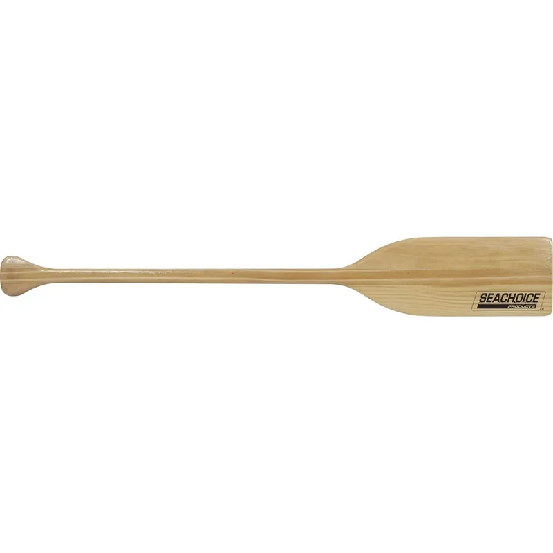 Seachoice 4 Foot Brown Wood Paddle, High-quality Marine Oar