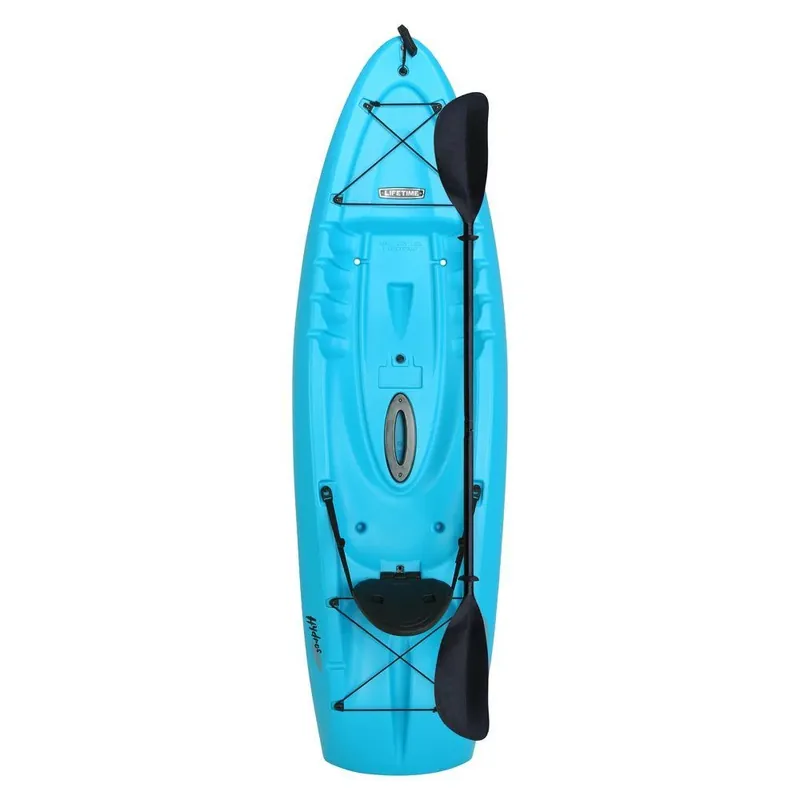 Hydros 101 In. Sit-on-top Kayak In Glacier Blue With Paddle Included