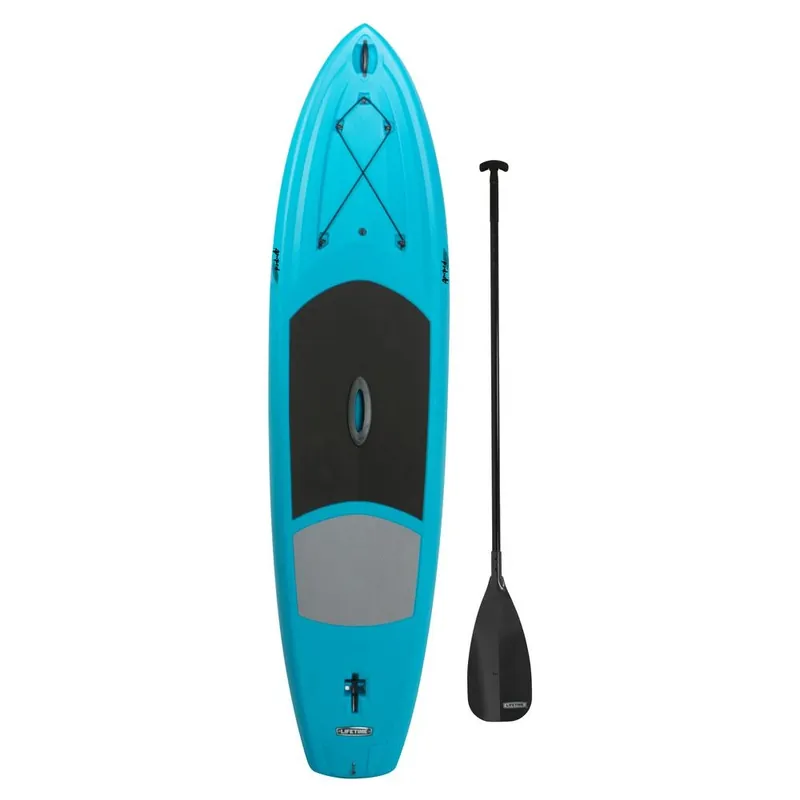 Amped 11 Ft. Long X 32 In. Wide Paddle Board In Glacier Blue With Paddle