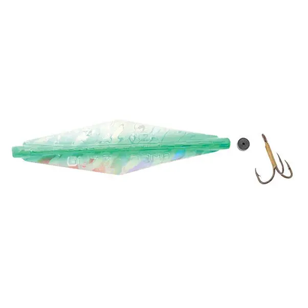 Holographic Fishing Lure, 3 Inch, Silver Color