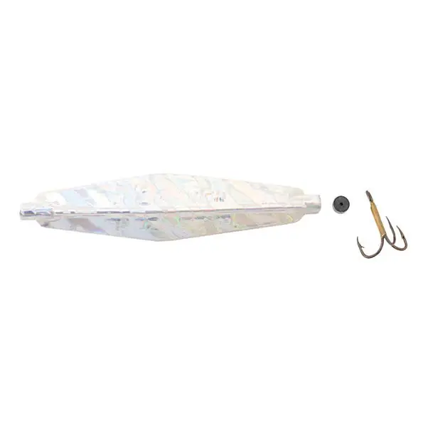 Holographic Fishing Lure, 3 Inch, Silver Color