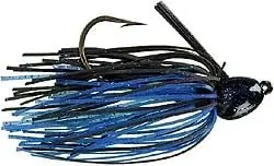Bitsy Bug Mini Jig Bait 1/4 Oz. Black/blue Bbj14-2