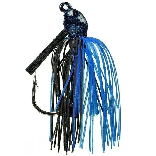 Strike King Bitsy Flip Jig 1/4 Oz Black Blue Mini Flipping Jig