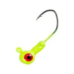 Strike King Mrcjh132s-1 0.03 Oz Mr. Crappie Jig Head With Lazer Sharp Hook Chartreuse
