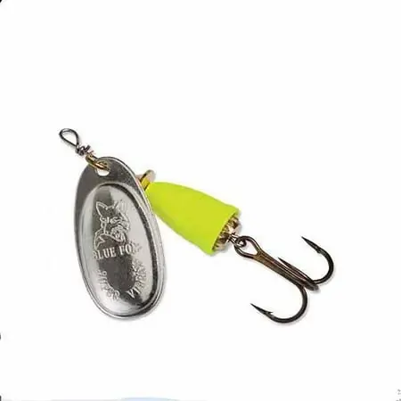 Classic Vibrax 04 Painted 3/8 Oz Spinner Bait (silver/fluor Yellow, Size 2.88)
