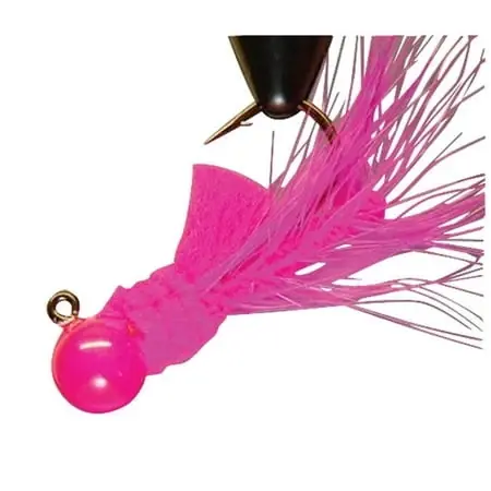 Hackle Series Jig, 1/4 Inch, Cerise Color, Model 007722