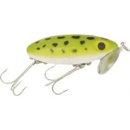 Jitterbug Fishing Lure - 5/8 Oz - Frog/white Belly - Model G650