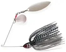 Booyah Tandem Spinnerbait 3/8 Oz. Silver Shiner Bybt38-640