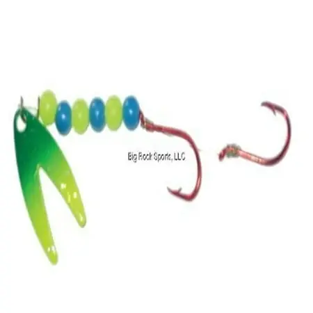 Crystal Blue Chartreuse Assorted Spinner - Model 79269