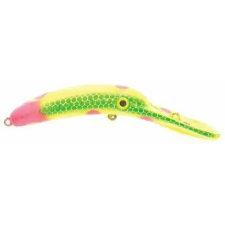 Mag Lip Fishing Lure, 3.5 Inch, Mad Clown Color