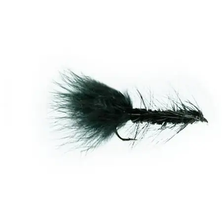 Cardinal Flies Black Wooly Bugger Fishing Lure - Versatile Fly For All Anglers
