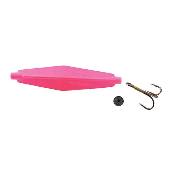 Fishing Lure, 2 Inch Hot Pink - Model Bc22bomb
