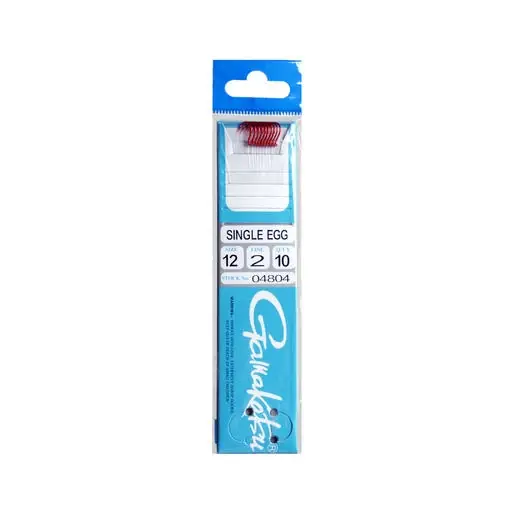4804 Sngl Egg Snelled Red Sz12 10pk