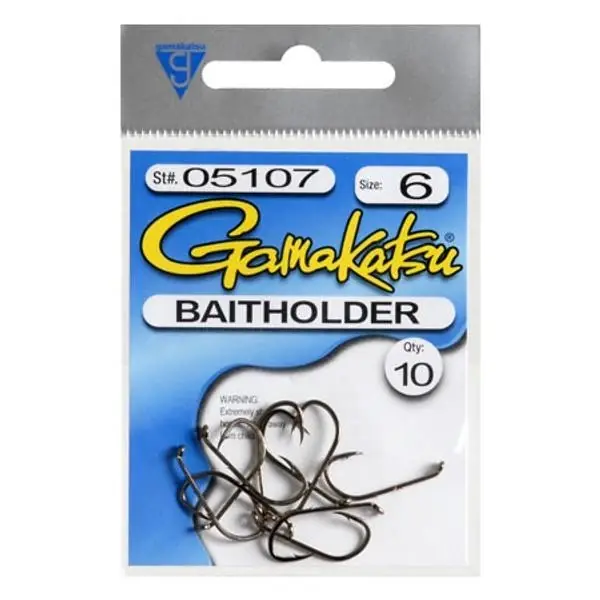 5107 Baitholder Bronze Fishing Fish Hooks Size 6 10 Pk Fishing Hook