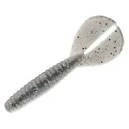 Strike King Rgttmg-57 Rage Twin Tail Menace Grub - 4 In. Smokey Shad