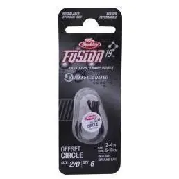 Berkley Fusion19 Circle Hooks Size 2/0 Model Fsn19ch2/0