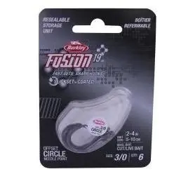 Berkley Fusion19 Circle Hooks Size 3/0 Model Fsn19ch3/0