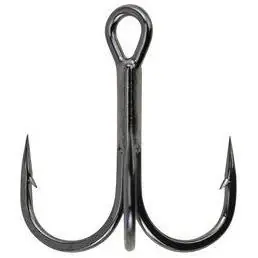 Berkley Fusion19 Treble 1x Hooks Size 2 Black Nickel Model Fsn19tr1x2