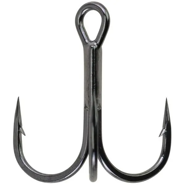 Berkley Fusion19 Treble Hooks 1x Size 1 Black Nickel - Model Fsn19tr1x1