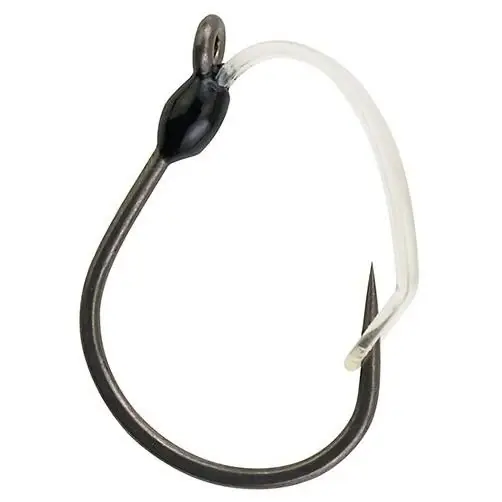 Berkley Fusion19 Weedless Wide Gap Hooks - Smoke Satin - Size 3/0 - Model Fsn19wwg3/0