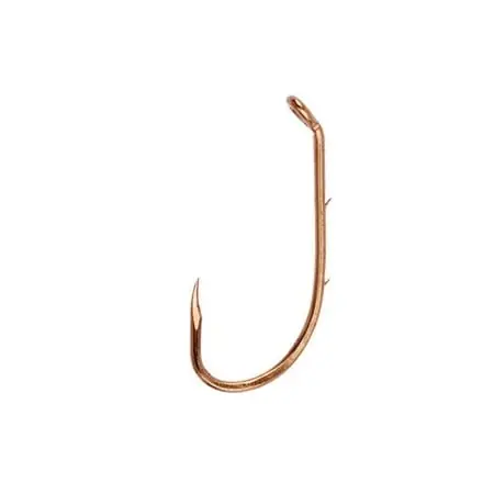 Eagle Claw Lazer Sharp Barbless Baitholder Hook In Bronze Finish