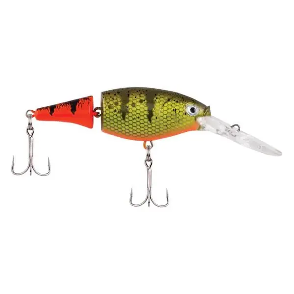 2" Firetail Hot Perch Flicker Shad Jointed Fishing Hard Bait