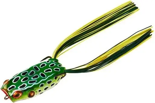 Booyah Poppin‘ Pad Crasher Fishing Lure 1/2 Oz Leopard Frog