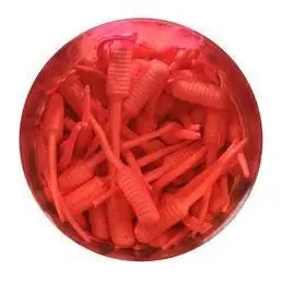 Gulp! Alive! Fish Fry Fishing Bait, 1-inch, Pink