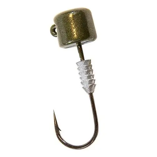 Z-man Fishing Products Ttnl-0744 0.16 Oz Nedlockz Hd Jighead Green Pumpkin - Pack Of 5