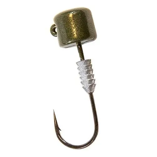 Z-man Fishing Products Ttnl-0746 0.2 Oz Nedlockz Hd Jighead Green Pumpkin - Pack Of 5