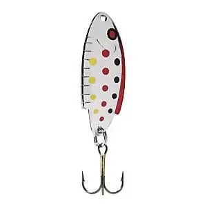 Spinning Lures T102n Buoyant Spoon - 1/4 Oz. Nickel Fishing Lure