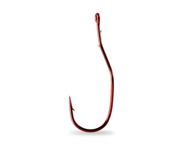 Ultrapoint Slow Death Hook - Red - 10 Pack - 2