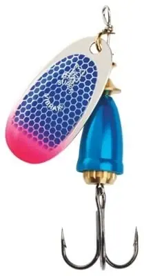 Super Vibrax Spinner 0.38 Oz Blue Scale Pink Tip Uv Model 60-40-318ic