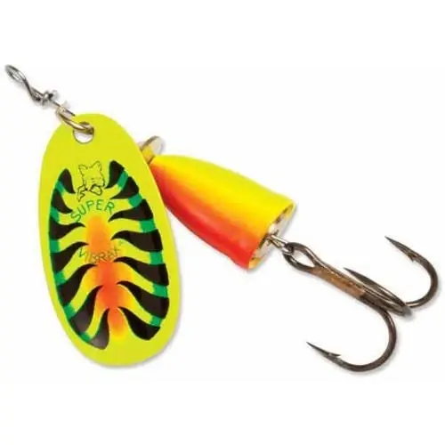 Classic Vibrax Spinner Lure 7/64 Oz Firetiger Color Model 60-00-506ic