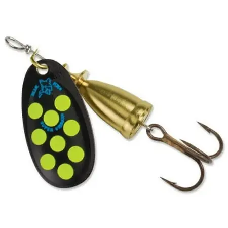 Classic Vibrax Spinner Lure Hot Pepper Color Size 0 For Freshwater Fishing