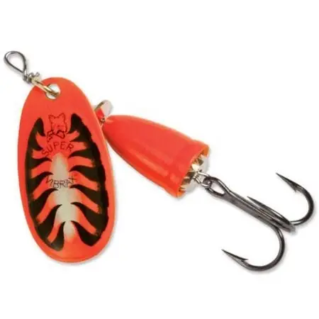 Bluefox Classic Vibrax Fishing Lure, Size 3, Silver/blue Color